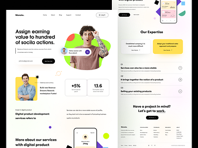 Agency Website Design.