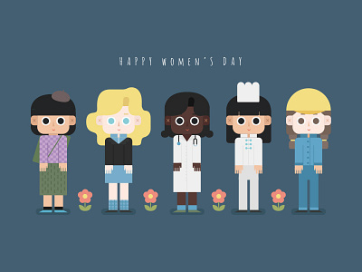 Women's Day-Characters