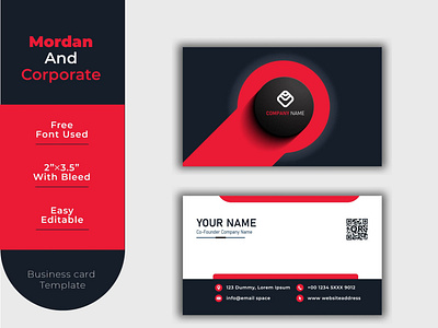 corporate business card