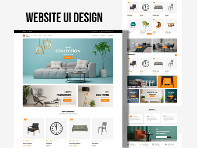 Furniture website template