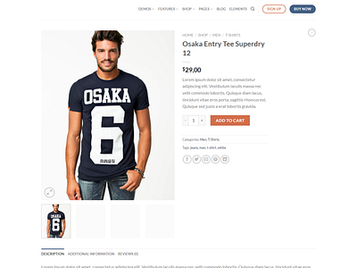 Ecommerce product page design wordpress elementor