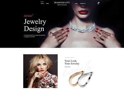 jewellery ecommerce website