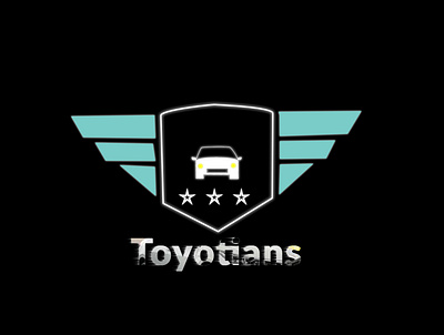 Toyotians Logo creative creativity desgin design design art graphicdesign illustrator logo logo design logodesign logotype toyota ui vector