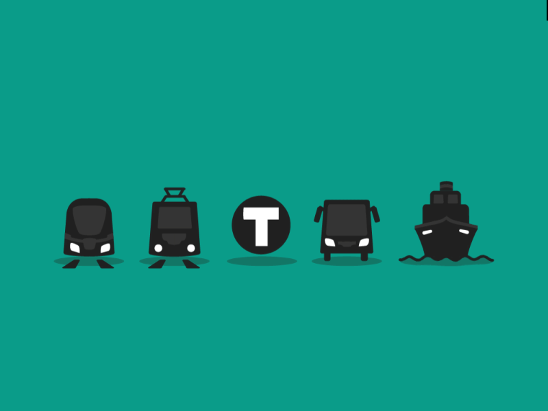 Public Transportation icons. animation clean color graphicdesign green icon icondesign icons infographics motion motiongraphics vector
