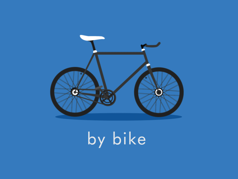 Explore Stockholm your own way. animation bike blue color graphicdesign hipster hipsterbike icon icons infographics motiongraphics vector