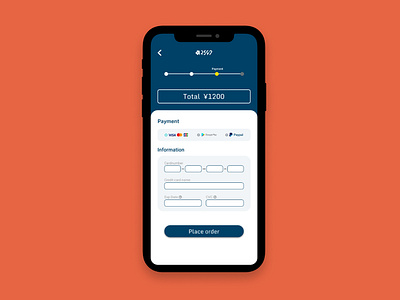 Daily UI 002-Credit Card Checkout