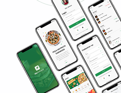 MyDelivery App delivery delivery app design food mobile ui