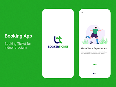 Booking App for mini indoor stadium book ticket mobile app ux design mobile ui ticket app ticketing app design ui ux ui design