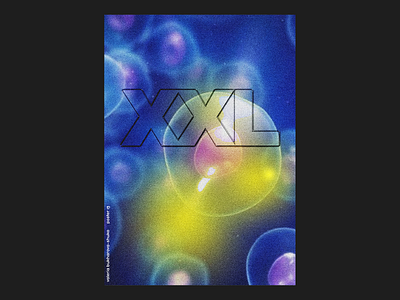 xxl full design minimal poster