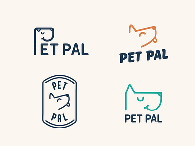 pet logo cute dog dog illustration dogs illustration logo minimalist organic pet pet care pet food
