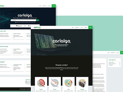 CariAlgo Website app laravel mysql php website design