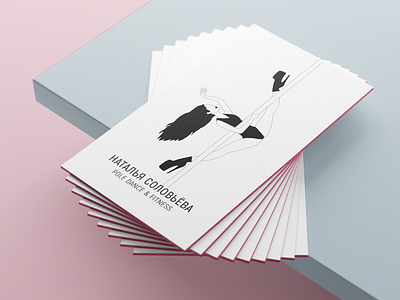 Business Card & Logo Design for Pole Dance Instructor