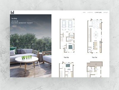 Floor Plan Layout For A New Property Web Design atlanta development floor plans illustration layout lifestyle property developer ui uidesign ux uxdesign web design website