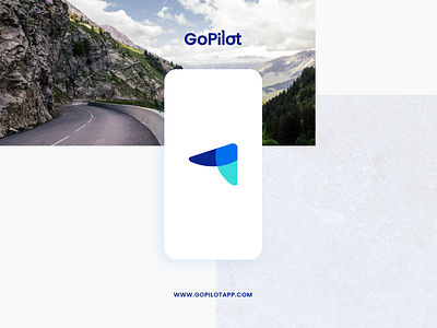 GoPilot Brand Identity android mobile application appstore brand design brand identity branding color ios logo design logo minimal