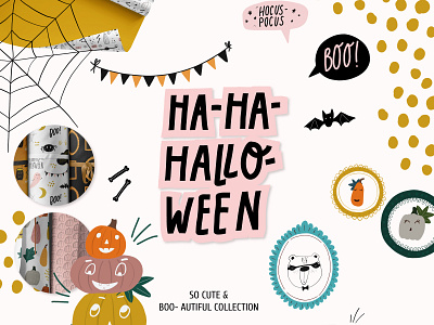 Halloween illustration branding design illustration lettering