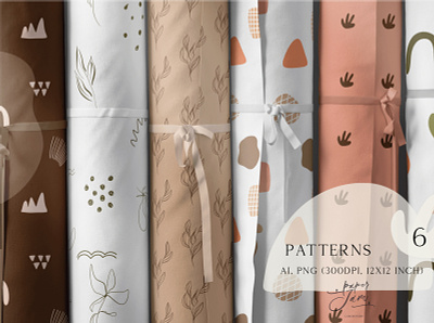Abstract patterns design illustration pattern vector