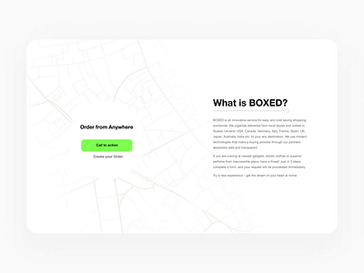Boxed Web Design branding design digitaldesign interfaсe klad ui uidesign uiux ux