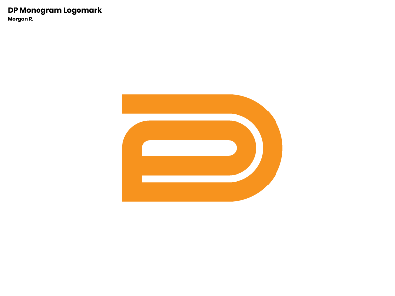 DP Monogram design graphics logo logodesign vectors