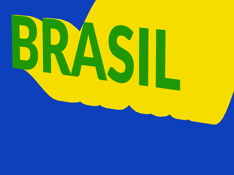 Brazil! 3d animation after effects animation brasil brazil c4d cinema4d