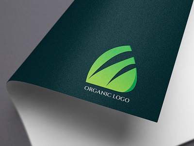 Organic Logo -Leaf Logo -Logo Design - Modern Logo Design