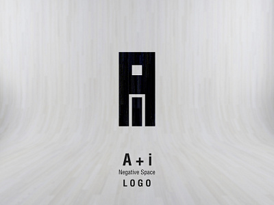 Letter-Modern-Negative Space Logo