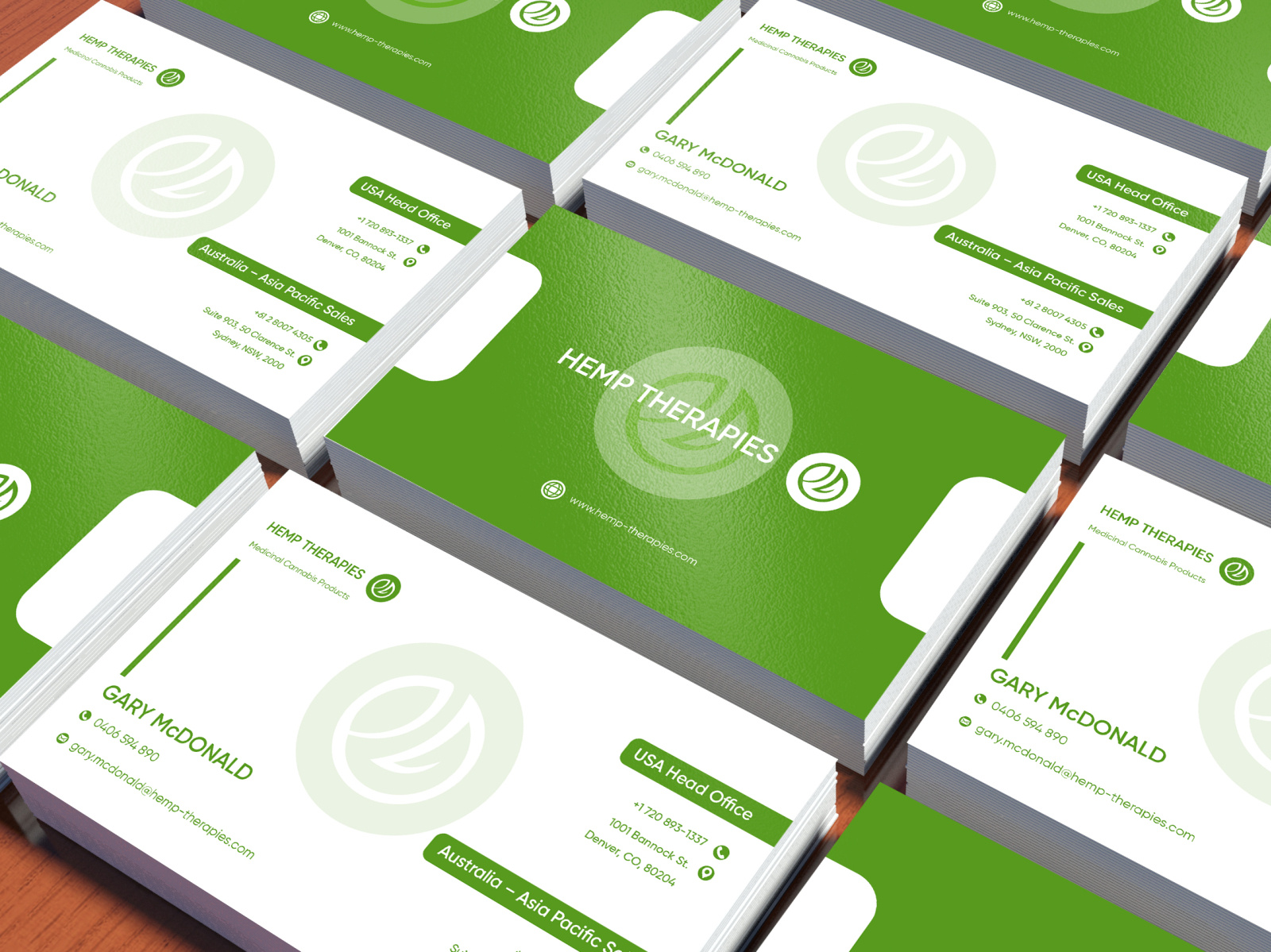 Herbal CompanyConceptBusiness Card by Aal Muksit Ahmed Qurishe on