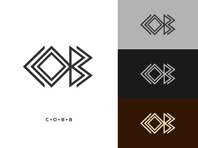 COBB LOGO || modern concept logo adobe bold branding concept corporate design geometric graphic design grid icon illustration logo logo design logo designer logo inspiration logocreator logomaker minimal monogram typography