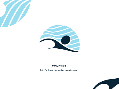 BIRD & SWIMMER LOGO