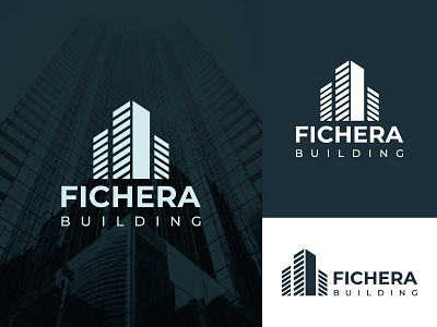 FICHERA BUILDING LOGO branding building construction corporate design estate graphic design illustration logo logo design logo designer logo inspiration logocreator logomaker luxury minimal real real estate rich royal