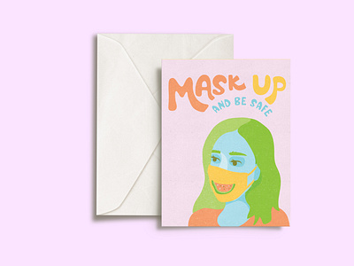 Mask Up Card