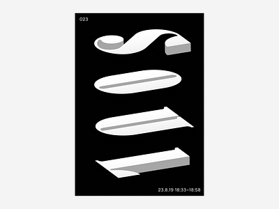 023 / 23.8.19 bw letters poster soul