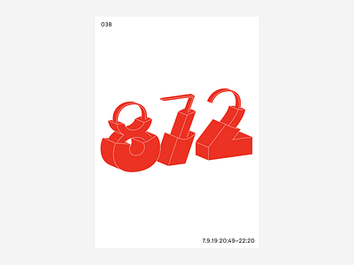 038 / 7.9.19 moscow poster typogaphy
