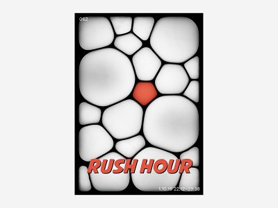 062 / 1.10.19 poster rushhour