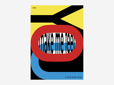 065 / 4.10.19 flat poster