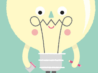 Smashing my creative rut colour cute fun happy illustator illustration lines rough shapes smile texture