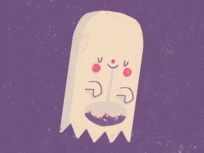 Happy Halloween art character colour cute draw fun ghost halloween happy scary texture vector