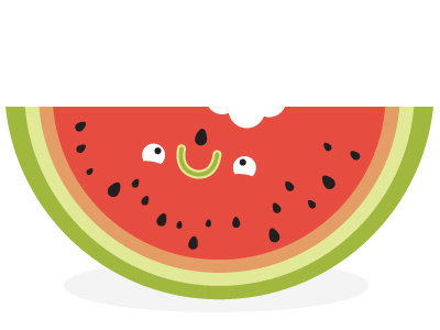 Fruit Salad WIP breakfast colour cute fruit happy illustration smile vector