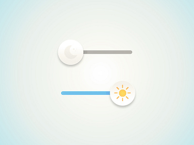 Daily UI – 015/100 days 015 colours dailyui flat icon off on onoff sun sunshine switch vector