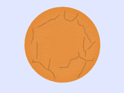 Daily Biscuit Challenge 05 biscuit edges ginger gingernut illustration rough texture