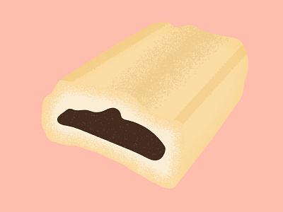 Daily Biscuit Challenge 13 biscuit colour design digital digitaldesign figroll illustration rough sweet texture vector