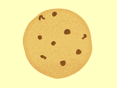 Daily Biscuit Challenge 14 biscuit chips chocolate cookie digital edges rough texture vector