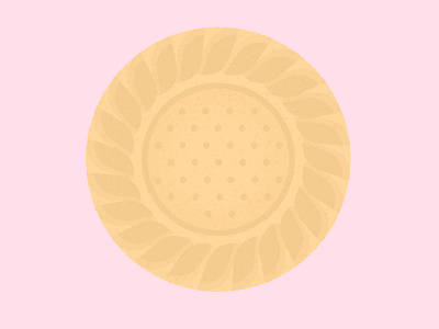 Daily Biscuit Challenge 27 biscuit design digital illustration inspiration rough shortbread texture vector