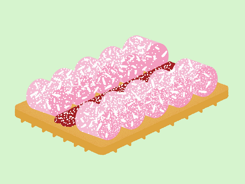 Daily Biscuit Challenge 47, The Jam Mallow Biscuit. by Aaron Miller on