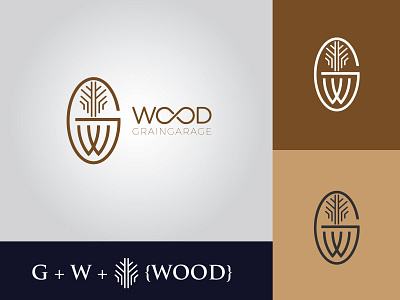 Wood Logo branding business logo creative design creative logo design flat logo illustration minimalist logo wood logo