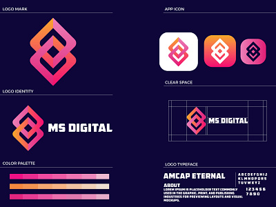 Technology logo design abstract branding creative logo data digital fintech logo flat logo geometric gradient identity illustration internet logo design minimal logo modern logo software design startup logo symbol tech company technology