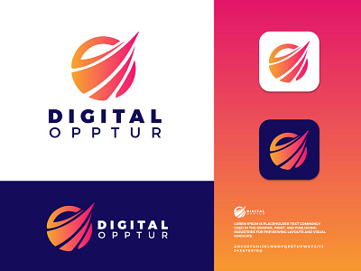 Digital Technology Logo Design 2d abstract artist branding creative development digital flat logo graphic design innovation logo design logo maker mark minimal minimalist logo modern logo tech tech logo technology vector