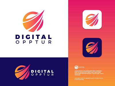 Digital Technology Logo Design