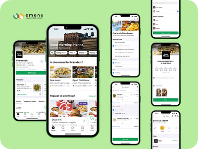 Restaurant booking & food ordering app