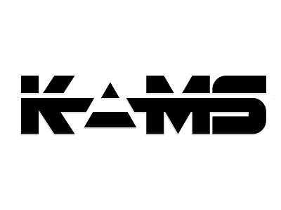 KAMS Active Wear Logo Design activewear art blackandwhite brand identity branding clean design design fitness logo flat logo logodesign minimal sports logo typography vector