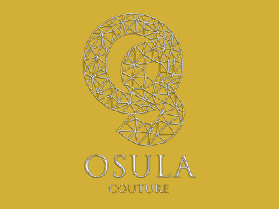 Osula Couture branding burguer clean design design fashion geometric design geometry gold logo logodesign packagedesign packaging photography print design silver yellow